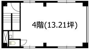 新虎ビル4F 間取り図