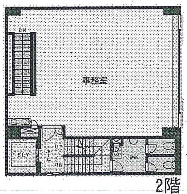 白石第5ビル2F 間取り図