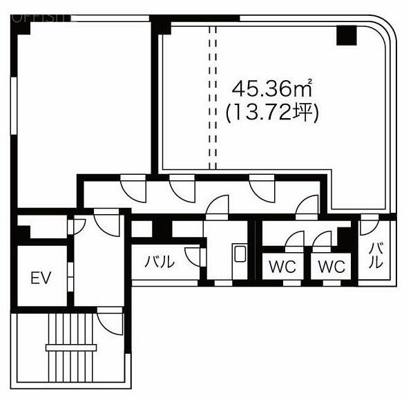 伊勢兼ビル602・603 間取り図