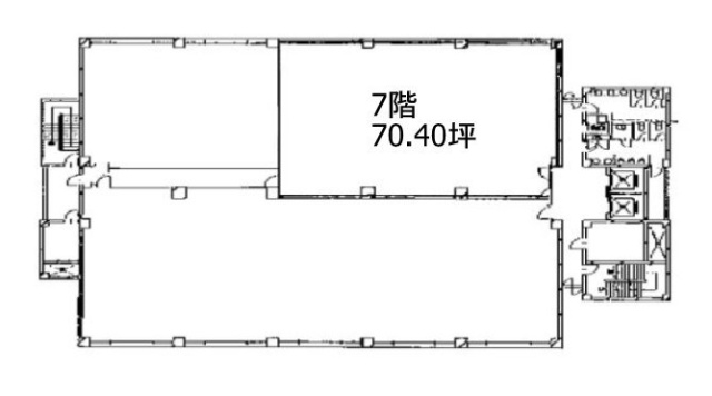 江間忠錦糸町ビル7F 間取り図