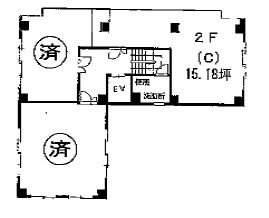 折田ビルC 間取り図