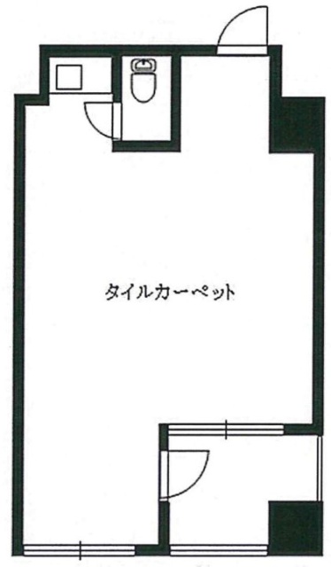 築地ホワイトビル302 間取り図
