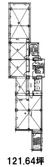 銀座清水ビル5F 間取り図