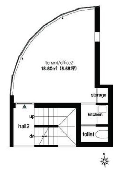 HARVEY神田司町2F 間取り図