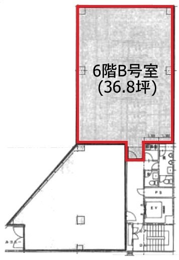 赤坂TOタマビルB 間取り図