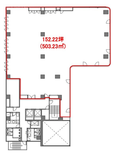 東池袋センタービル4F 間取り図