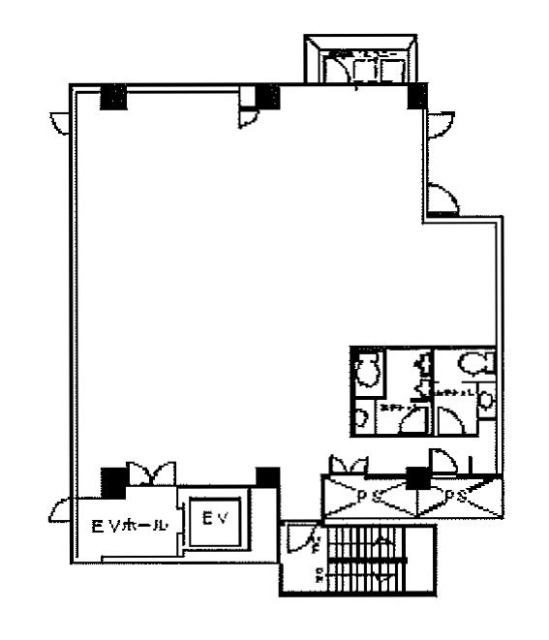 サンドー原宿ビル4F 間取り図