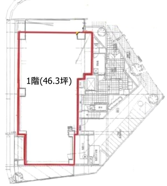 コートTOC1F 間取り図