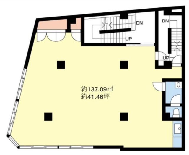 日商第2ビル301 間取り図