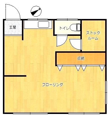 青山レジデンスビル301 間取り図