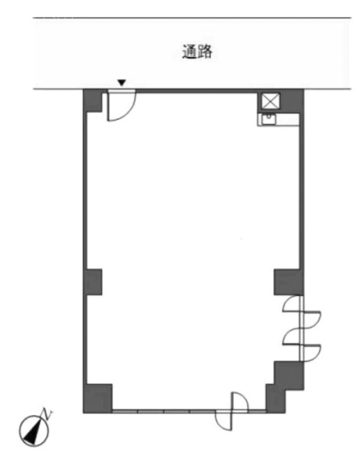 護国寺ロイアルハイツF 間取り図