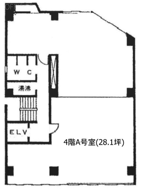 共栄ビルA 間取り図