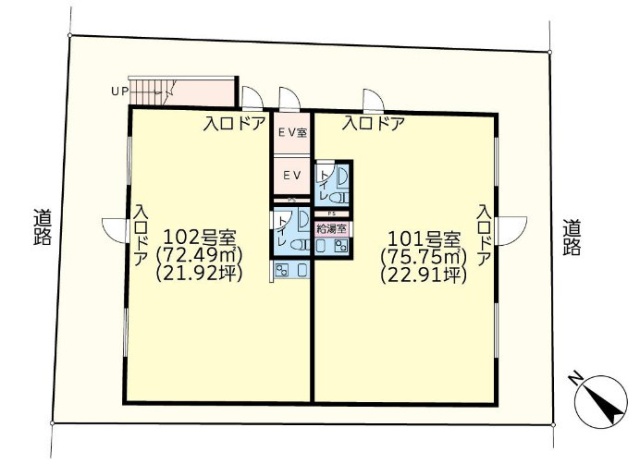 渋谷Eビル101 間取り図