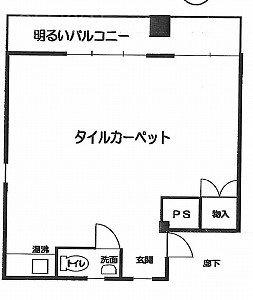 瑞穂第1ビル3F 間取り図
