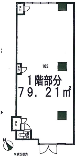 SS反町・グランコート反町ビル102 間取り図