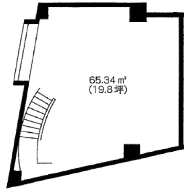 アールウェイビルB1F 間取り図