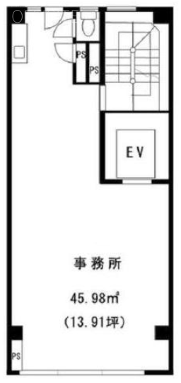 定兼ビル4F 間取り図