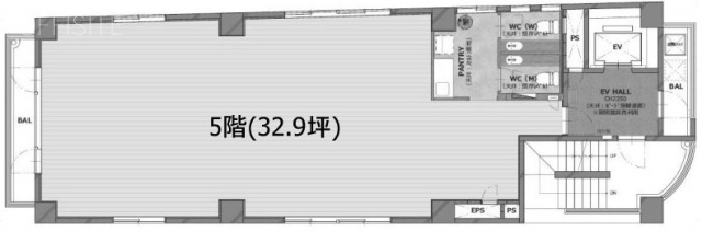 gran+ NISHINIPPORI(グランプラス西日暮里)5F 間取り図