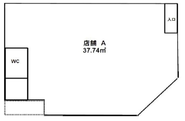 森ビルA 間取り図