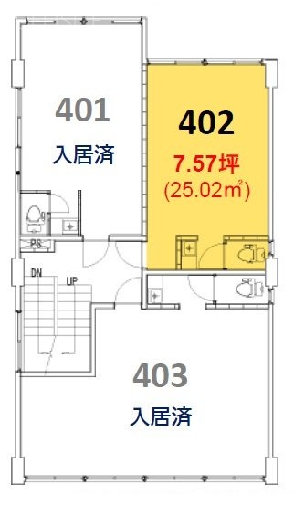 IM互栄大塚ビル402 間取り図