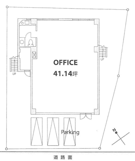 石崎ビル1F 間取り図