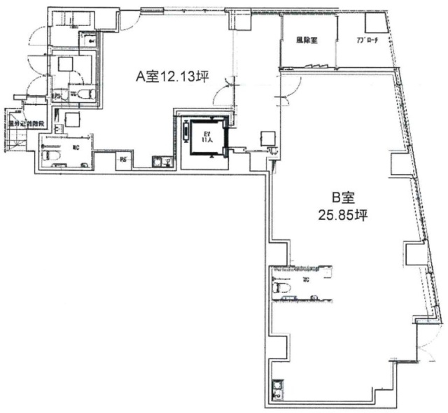 L.Biz御茶ノ水A 間取り図