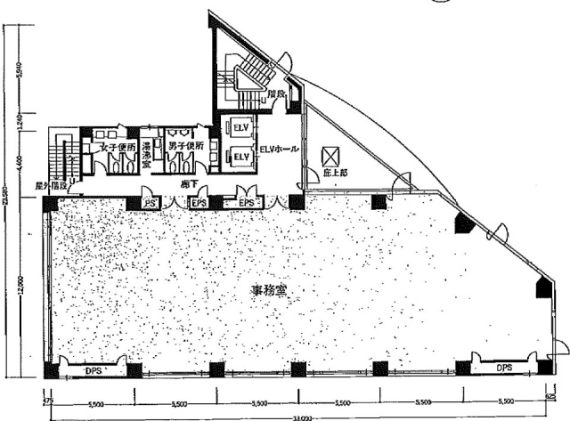 神田金子ビル5F 間取り図