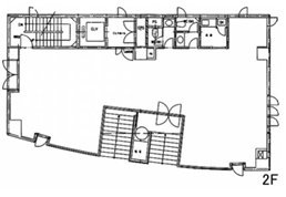 ランディック原宿ビル2F 間取り図
