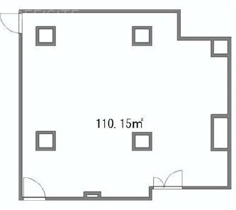 ツバセス北新宿ビルB1F 間取り図
