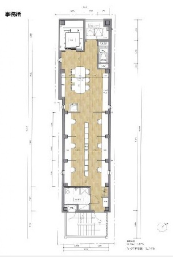 GINZA MIYAKOビル6F 間取り図