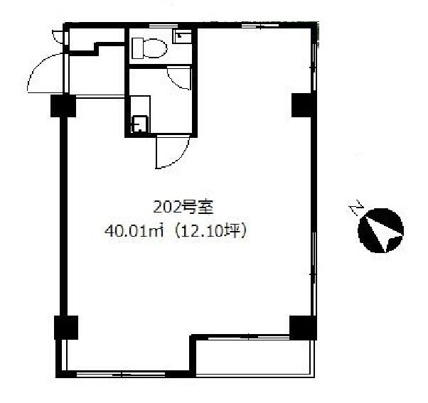 ケンハーバー202 間取り図