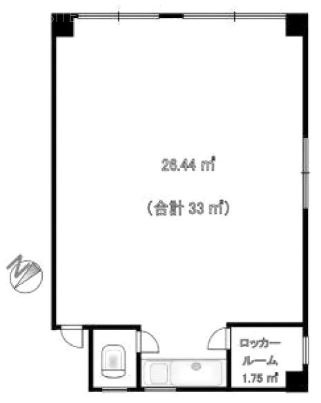 第二東ビル301 間取り図