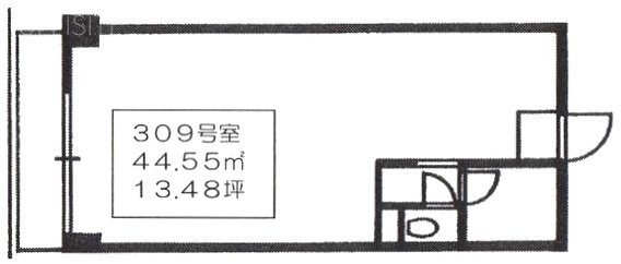 光雲閣309 間取り図