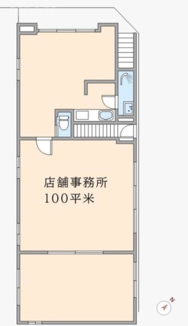 サトナカビル1F 間取り図