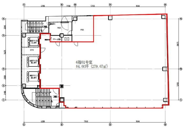 BiTO AKIBA PLAZA6F 間取り図