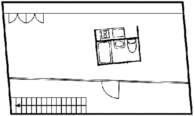 神園パークプレイスB1F 間取り図