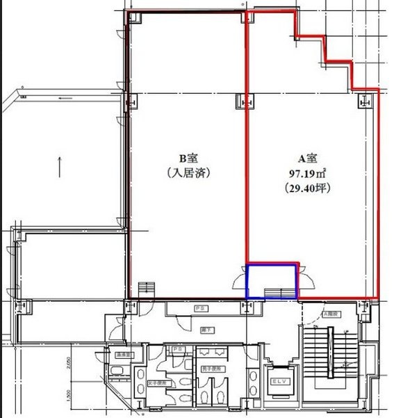 大森野村證券ビルA 間取り図