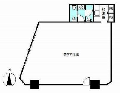 オスカービル1F 間取り図