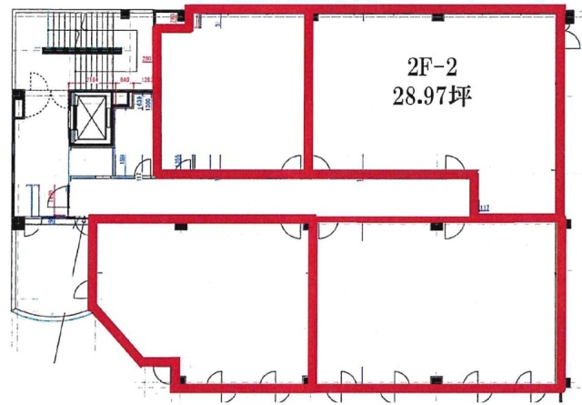 北坂戸駅ビル2 間取り図