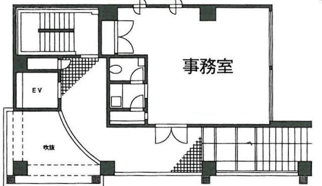 麹町YKビル1F 間取り図