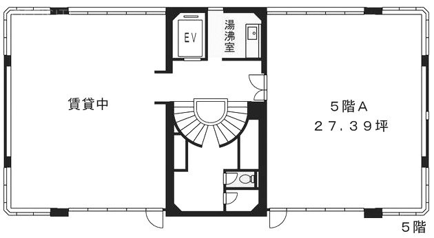 赤坂セブンビルB 間取り図
