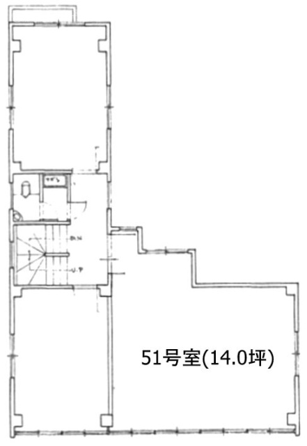 明興ビル51 間取り図