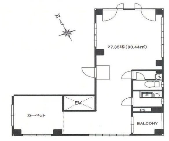 L-TOWER3F 間取り図