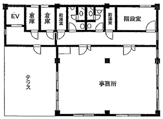 大澤ビル6F 間取り図