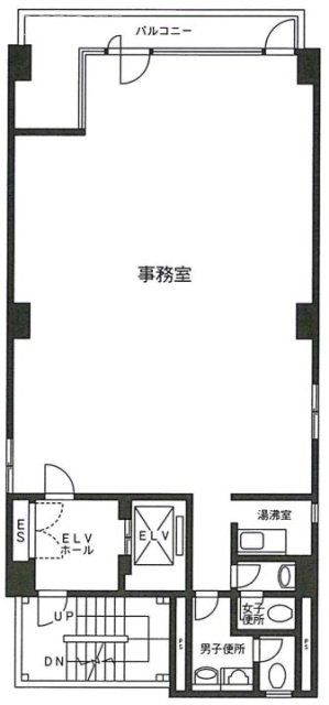 タイヨービル5F 間取り図