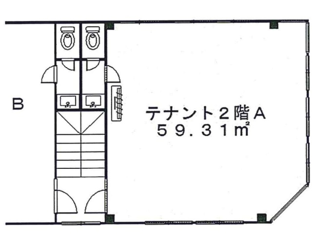 田村ビル2-A 間取り図