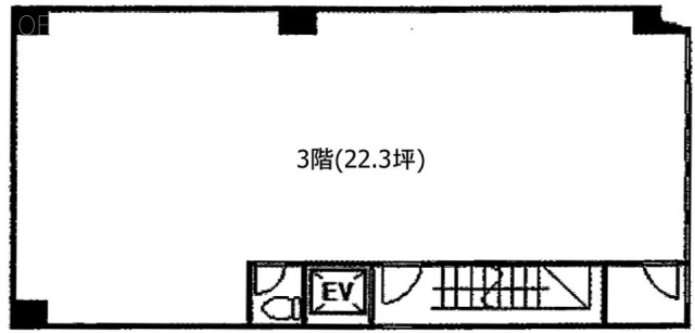 渡辺ビル3F 間取り図