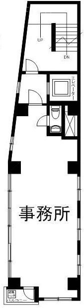 寿々屋(すずや)ビル401 間取り図