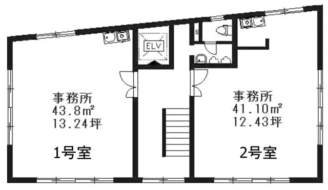 金親ビル402 間取り図