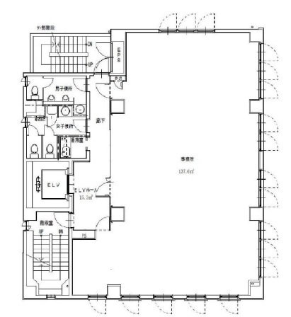 Zrビル0003 間取り図